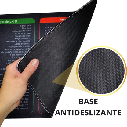 Alfombrilla con Atajos de Teclado - MousePad XL